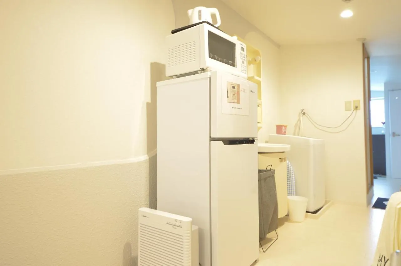 River Side Namba 206 Oszaka Apartman